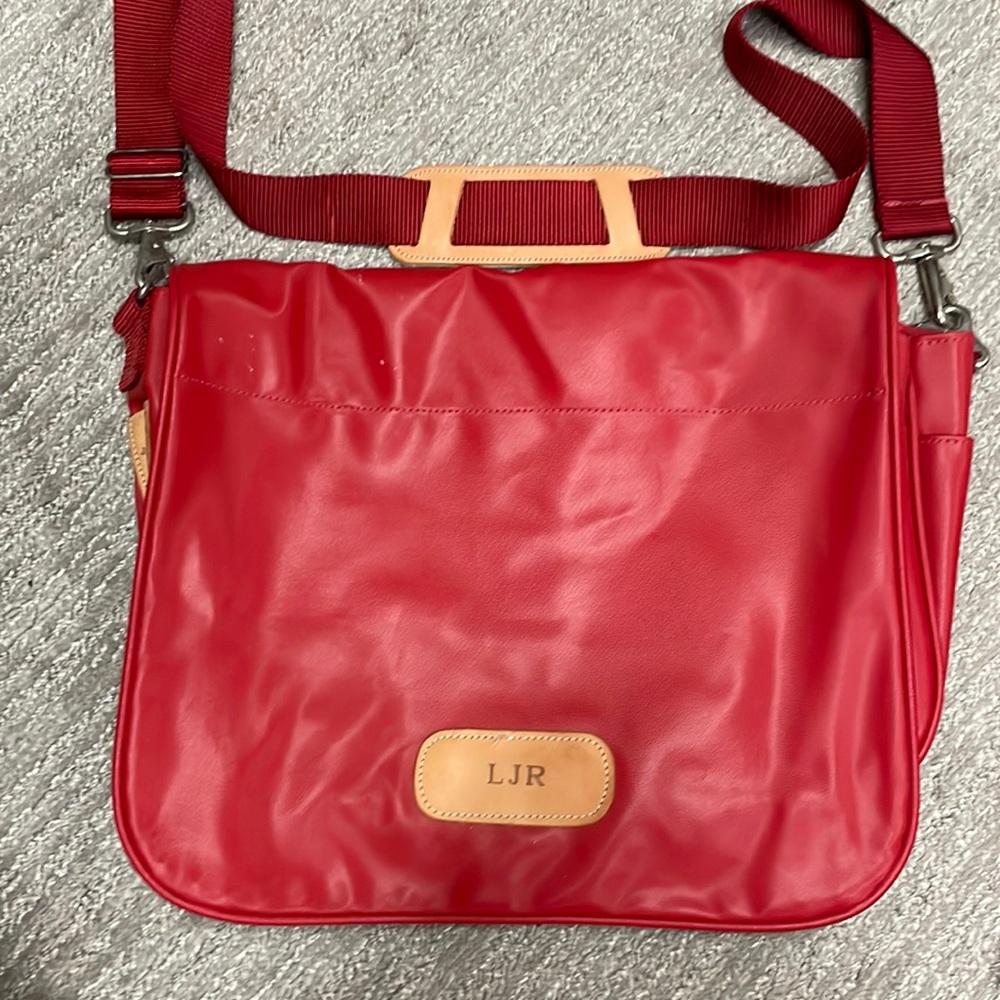 Jon Hart Design Messenger Bag - Red